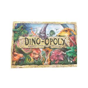 Dino-Opoly Dinopoly Family Board Game 150 Million Years in Making READ